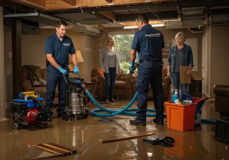 Basement Water Extraction and Removal Techniques process in Ciales, PR